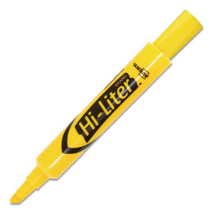 Avery® wholesale. AVERY Hi-liter Desk-style Highlighters, Chisel Tip, Yellow, Dozen, (7742). HSD Wholesale: Janitorial Supplies, Breakroom Supplies, Office Supplies.