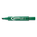 Avery® wholesale. AVERY Marks A Lot Regular Desk-style Permanent Marker, Broad Chisel Tip, Green, Dozen, (7885). HSD Wholesale: Janitorial Supplies, Breakroom Supplies, Office Supplies.