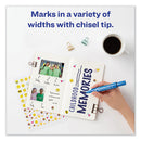 Avery® wholesale. AVERY Marks A Lot Regular Desk-style Permanent Marker, Broad Chisel Tip, Blue, Dozen, (7886). HSD Wholesale: Janitorial Supplies, Breakroom Supplies, Office Supplies.