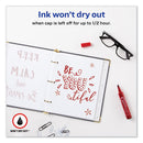 Avery® wholesale. AVERY Marks A Lot Regular Desk-style Permanent Marker, Broad Chisel Tip, Red, Dozen, (7887). HSD Wholesale: Janitorial Supplies, Breakroom Supplies, Office Supplies.