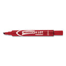 Avery® wholesale. AVERY Marks A Lot Regular Desk-style Permanent Marker, Broad Chisel Tip, Red, Dozen, (7887). HSD Wholesale: Janitorial Supplies, Breakroom Supplies, Office Supplies.