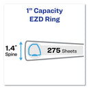 Avery® wholesale. AVERY Durable Non-view Binder With Durahinge And Ezd Rings, 3 Rings, 1" Capacity, 11 X 8.5, Black, (8302). HSD Wholesale: Janitorial Supplies, Breakroom Supplies, Office Supplies.