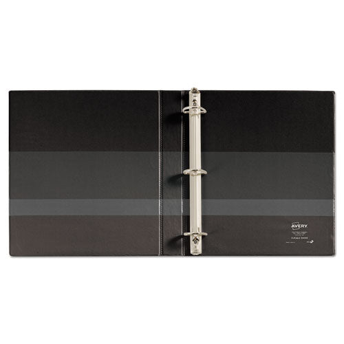 Avery® wholesale. AVERY Durable Non-view Binder With Durahinge And Ezd Rings, 3 Rings, 1" Capacity, 11 X 8.5, Black, (8302). HSD Wholesale: Janitorial Supplies, Breakroom Supplies, Office Supplies.