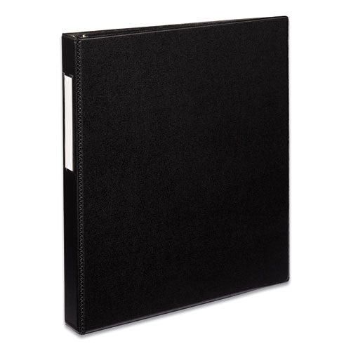 Avery® wholesale. AVERY Durable Non-view Binder With Durahinge And Ezd Rings, 3 Rings, 1" Capacity, 11 X 8.5, Black, (8302). HSD Wholesale: Janitorial Supplies, Breakroom Supplies, Office Supplies.