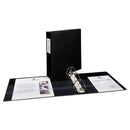 Avery® wholesale. AVERY Durable Non-view Binder With Durahinge And Ezd Rings, 3 Rings, 2" Capacity, 11 X 8.5, Black, (8502). HSD Wholesale: Janitorial Supplies, Breakroom Supplies, Office Supplies.