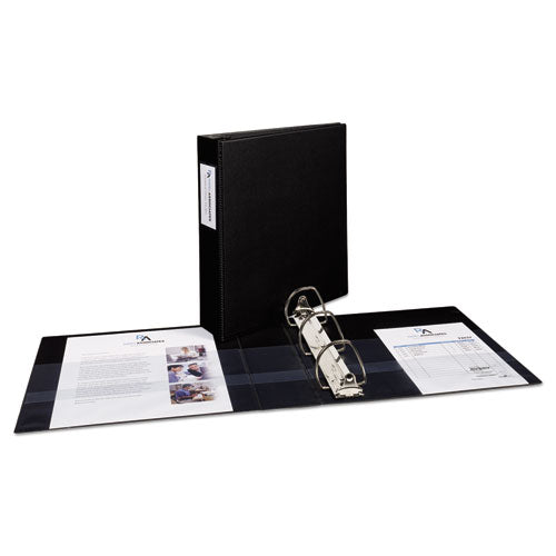 Avery® wholesale. AVERY Durable Non-view Binder With Durahinge And Ezd Rings, 3 Rings, 2" Capacity, 11 X 8.5, Black, (8502). HSD Wholesale: Janitorial Supplies, Breakroom Supplies, Office Supplies.