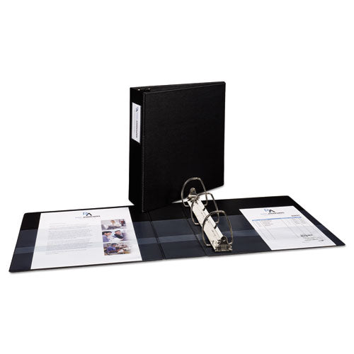 Avery® wholesale. AVERY Durable Non-view Binder With Durahinge And Ezd Rings, 3 Rings, 3" Capacity, 11 X 8.5, Black, (8702). HSD Wholesale: Janitorial Supplies, Breakroom Supplies, Office Supplies.