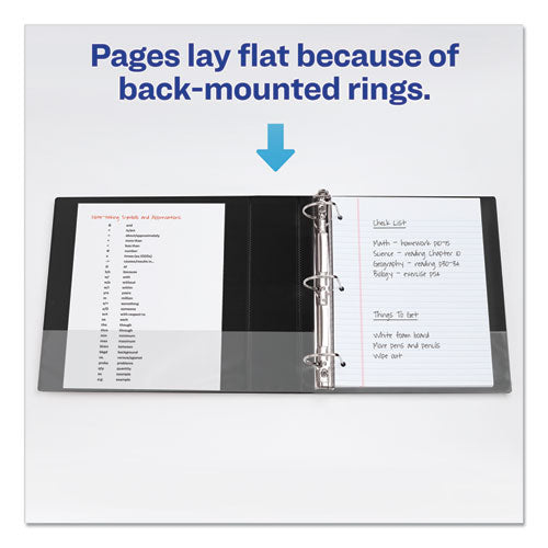 Avery® wholesale. AVERY Durable Non-view Binder With Durahinge And Ezd Rings, 3 Rings, 4" Capacity, 11 X 8.5, Black, (8802). HSD Wholesale: Janitorial Supplies, Breakroom Supplies, Office Supplies.