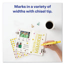 MARKS A LOT Large Desk-Style Permanent Marker, Broad Chisel Tip