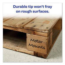 Load image into Gallery viewer, Avery® wholesale. AVERY Marks A Lot Large Desk-style Permanent Marker, Broad Chisel Tip, Purple, Dozen, (8884). HSD Wholesale: Janitorial Supplies, Breakroom Supplies, Office Supplies.