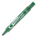 Avery® wholesale. AVERY Marks A Lot Large Desk-style Permanent Marker, Broad Chisel Tip, Green, Dozen, (8885). HSD Wholesale: Janitorial Supplies, Breakroom Supplies, Office Supplies.