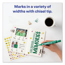 Avery® wholesale. AVERY Marks A Lot Large Desk-style Permanent Marker, Broad Chisel Tip, Green, Dozen, (8885). HSD Wholesale: Janitorial Supplies, Breakroom Supplies, Office Supplies.