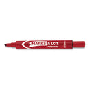 Avery® wholesale. AVERY Marks A Lot Large Desk-style Permanent Marker, Broad Chisel Tip, Red, Dozen, (8887). HSD Wholesale: Janitorial Supplies, Breakroom Supplies, Office Supplies.