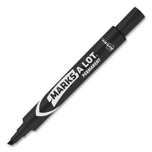 Load image into Gallery viewer, Avery® wholesale. AVERY Marks A Lot Large Desk-style Permanent Marker, Broad Chisel Tip, Black, Dozen, (8888). HSD Wholesale: Janitorial Supplies, Breakroom Supplies, Office Supplies.