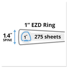 Load image into Gallery viewer, Avery® wholesale. AVERY Durable View Binder With Durahinge And Ezd Rings, 3 Rings, 1&quot; Capacity, 11 X 8.5, Black, (9300). HSD Wholesale: Janitorial Supplies, Breakroom Supplies, Office Supplies.