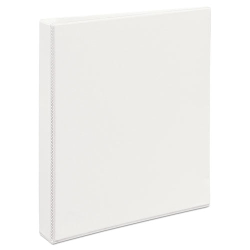 Avery® wholesale. AVERY Durable View Binder With Durahinge And Ezd Rings, 3 Rings, 1" Capacity, 11 X 8.5, White, (9301). HSD Wholesale: Janitorial Supplies, Breakroom Supplies, Office Supplies.