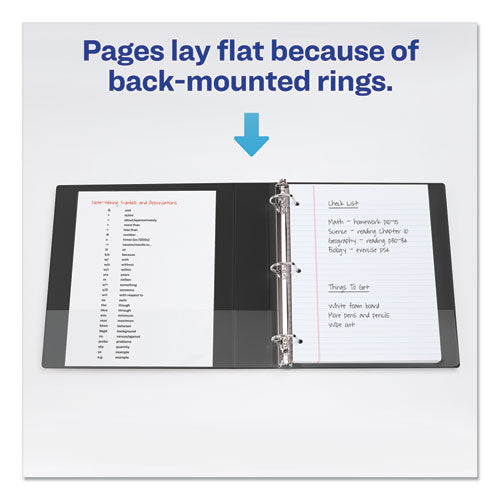 Avery® wholesale. AVERY Durable View Binder With Durahinge And Ezd Rings, 3 Rings, 1.5" Capacity, 11 X 8.5, Black, (9400). HSD Wholesale: Janitorial Supplies, Breakroom Supplies, Office Supplies.