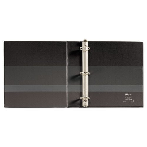 Avery® wholesale. AVERY Durable View Binder With Durahinge And Ezd Rings, 3 Rings, 1.5" Capacity, 11 X 8.5, Black, (9400). HSD Wholesale: Janitorial Supplies, Breakroom Supplies, Office Supplies.