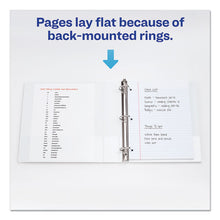 Load image into Gallery viewer, Avery® wholesale. AVERY Durable View Binder With Durahinge And Ezd Rings, 3 Rings, 1.5&quot; Capacity, 11 X 8.5, White, (9401). HSD Wholesale: Janitorial Supplies, Breakroom Supplies, Office Supplies.