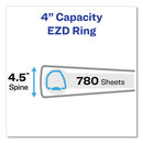 Avery® wholesale. AVERY Durable View Binder With Durahinge And Ezd Rings, 3 Rings, 4" Capacity, 11 X 8.5, Black, (9800). HSD Wholesale: Janitorial Supplies, Breakroom Supplies, Office Supplies.
