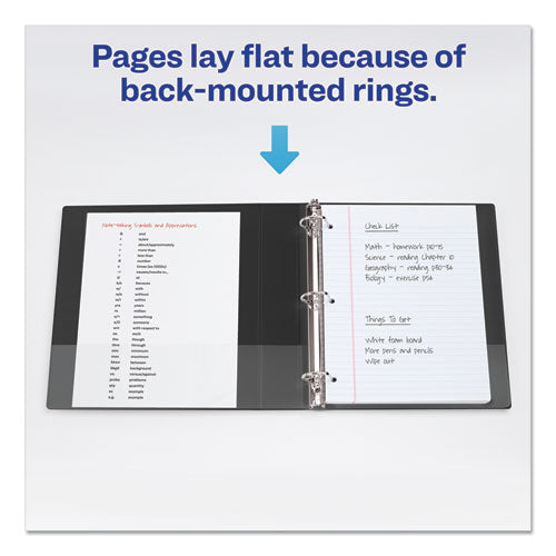 Avery® wholesale. AVERY Durable View Binder With Durahinge And Ezd Rings, 3 Rings, 5" Capacity, 11 X 8.5, Black, (9900). HSD Wholesale: Janitorial Supplies, Breakroom Supplies, Office Supplies.