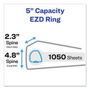 Avery® wholesale. AVERY Durable View Binder With Durahinge And Ezd Rings, 3 Rings, 5" Capacity, 11 X 8.5, Black, (9900). HSD Wholesale: Janitorial Supplies, Breakroom Supplies, Office Supplies.