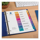 Avery® wholesale. AVERY Customizable Table Of Contents Ready Index Dividers With Multicolor Tabs, 8-tab, 1 To 8, 11 X 8.5, White, 3 Sets. HSD Wholesale: Janitorial Supplies, Breakroom Supplies, Office Supplies.