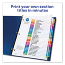 Avery® wholesale. AVERY Customizable Table Of Contents Ready Index Dividers With Multicolor Tabs, 31-tab, 1 To 31, 11 X 8.5, White, 1 Set. HSD Wholesale: Janitorial Supplies, Breakroom Supplies, Office Supplies.