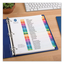 Load image into Gallery viewer, Avery® wholesale. AVERY Customizable Table Of Contents Ready Index Dividers With Multicolor Tabs, 31-tab, 1 To 31, 11 X 8.5, White, 1 Set. HSD Wholesale: Janitorial Supplies, Breakroom Supplies, Office Supplies.