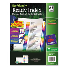 Load image into Gallery viewer, Avery® wholesale. AVERY Customizable Table Of Contents Ready Index Dividers With Multicolor Tabs, 26-tab, A To Z, 11 X 8.5, White, 1 Set. HSD Wholesale: Janitorial Supplies, Breakroom Supplies, Office Supplies.