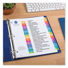 Load image into Gallery viewer, Avery® wholesale. AVERY Customizable Table Of Contents Ready Index Dividers With Multicolor Tabs, 26-tab, A To Z, 11 X 8.5, White, 1 Set. HSD Wholesale: Janitorial Supplies, Breakroom Supplies, Office Supplies.