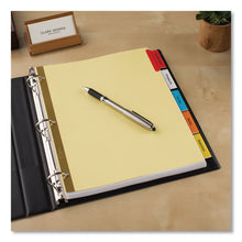 Load image into Gallery viewer, Avery® wholesale. AVERY Insertable Big Tab Dividers, 5-tab, Letter. HSD Wholesale: Janitorial Supplies, Breakroom Supplies, Office Supplies.