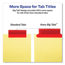 Load image into Gallery viewer, Avery® wholesale. AVERY Insertable Big Tab Dividers, 5-tab, Letter. HSD Wholesale: Janitorial Supplies, Breakroom Supplies, Office Supplies.