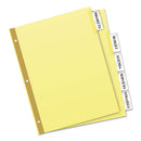 Avery® wholesale. AVERY Insertable Big Tab Dividers, 5-tab, Letter. HSD Wholesale: Janitorial Supplies, Breakroom Supplies, Office Supplies.