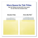 Avery® wholesale. AVERY Insertable Big Tab Dividers, 5-tab, Letter. HSD Wholesale: Janitorial Supplies, Breakroom Supplies, Office Supplies.