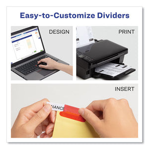 Avery® wholesale. AVERY Insertable Big Tab Dividers, 8-tab, Letter. HSD Wholesale: Janitorial Supplies, Breakroom Supplies, Office Supplies.