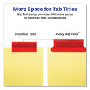 Avery® wholesale. AVERY Insertable Big Tab Dividers, 8-tab, Letter. HSD Wholesale: Janitorial Supplies, Breakroom Supplies, Office Supplies.