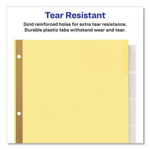 Load image into Gallery viewer, Avery® wholesale. AVERY Insertable Big Tab Dividers, 5-tab, Letter, 24 Sets. HSD Wholesale: Janitorial Supplies, Breakroom Supplies, Office Supplies.