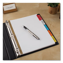 Load image into Gallery viewer, Avery® wholesale. AVERY Insertable Big Tab Dividers, 5-tab, Letter. HSD Wholesale: Janitorial Supplies, Breakroom Supplies, Office Supplies.