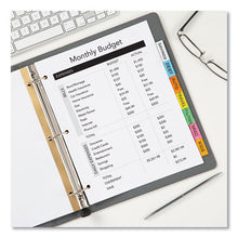 Load image into Gallery viewer, Avery® wholesale. AVERY Insertable Big Tab Dividers, 8-tab, Letter. HSD Wholesale: Janitorial Supplies, Breakroom Supplies, Office Supplies.