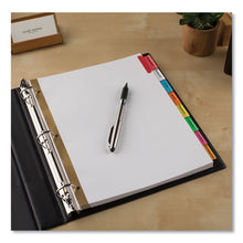 Load image into Gallery viewer, Avery® wholesale. AVERY Insertable Big Tab Dividers, 8-tab, Letter. HSD Wholesale: Janitorial Supplies, Breakroom Supplies, Office Supplies.