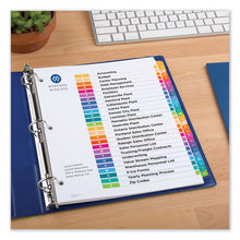 Load image into Gallery viewer, Avery® wholesale. AVERY Customizable Toc Ready Index Multicolor Dividers, 26-tab, Letter. HSD Wholesale: Janitorial Supplies, Breakroom Supplies, Office Supplies.