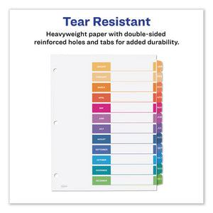 Avery® wholesale. AVERY Customizable Toc Ready Index Multicolor Dividers, 12-tab, Letter. HSD Wholesale: Janitorial Supplies, Breakroom Supplies, Office Supplies.