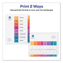 Avery® wholesale. AVERY Customizable Toc Ready Index Multicolor Dividers, 8-tab, Letter. HSD Wholesale: Janitorial Supplies, Breakroom Supplies, Office Supplies.