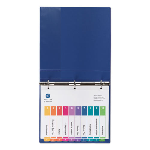 Avery® wholesale. AVERY Customizable Toc Ready Index Multicolor Dividers, 10-tab, Letter. HSD Wholesale: Janitorial Supplies, Breakroom Supplies, Office Supplies.