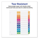 Avery® wholesale. AVERY Customizable Toc Ready Index Multicolor Dividers, 12-tab, Letter. HSD Wholesale: Janitorial Supplies, Breakroom Supplies, Office Supplies.