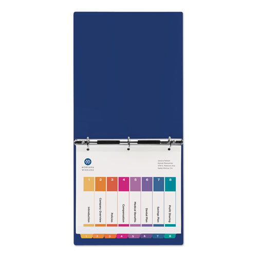 Avery® wholesale. AVERY Customizable Toc Ready Index Multicolor Dividers, 8-tab, Letter. HSD Wholesale: Janitorial Supplies, Breakroom Supplies, Office Supplies.