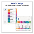 Avery® wholesale. AVERY Customizable Toc Ready Index Multicolor Dividers, 10-tab, Letter. HSD Wholesale: Janitorial Supplies, Breakroom Supplies, Office Supplies.