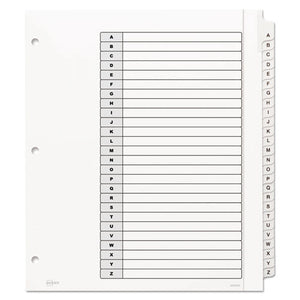 Avery® wholesale. AVERY Customizable Toc Ready Index Black And White Dividers, 26-tab, Letter. HSD Wholesale: Janitorial Supplies, Breakroom Supplies, Office Supplies.
