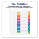 Avery® wholesale. AVERY Customizable Toc Ready Index Multicolor Dividers, 15-tab, Letter, 6 Sets. HSD Wholesale: Janitorial Supplies, Breakroom Supplies, Office Supplies.